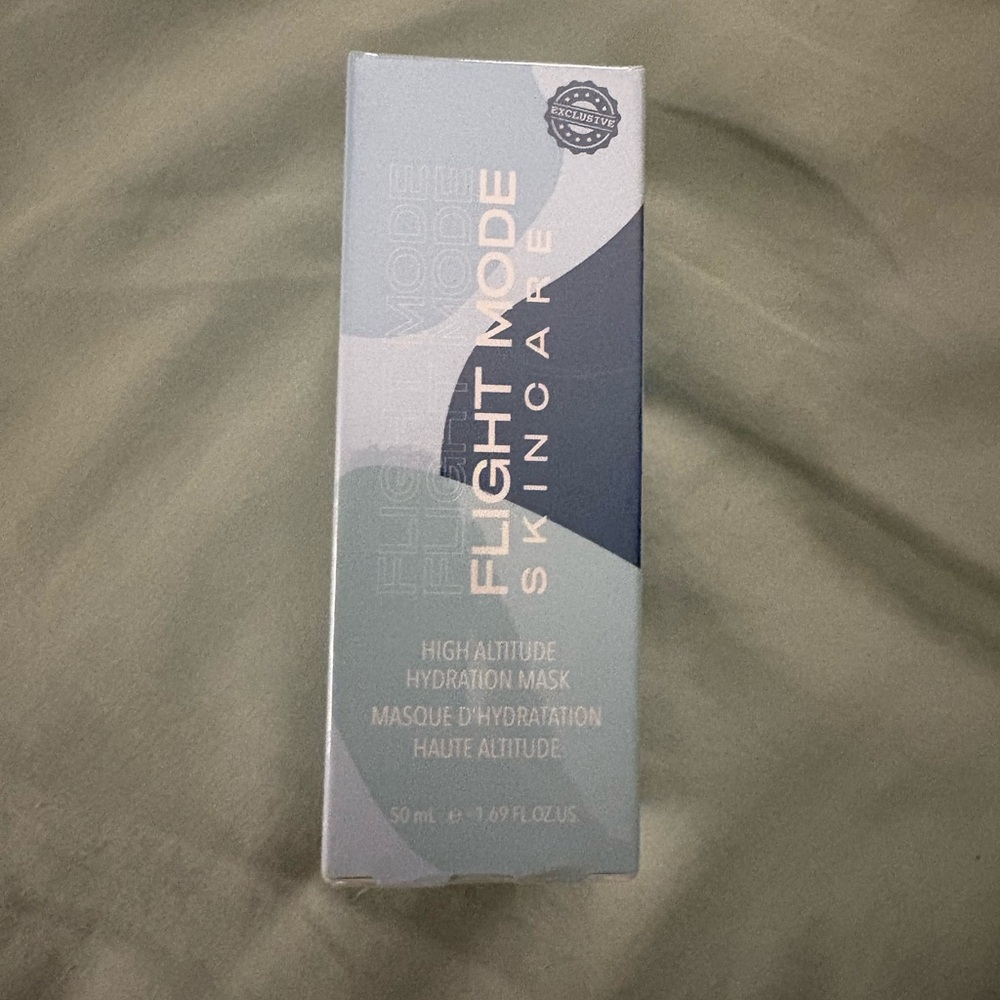Brand New Flight Mode Skincare High Altitude Hydration Mask